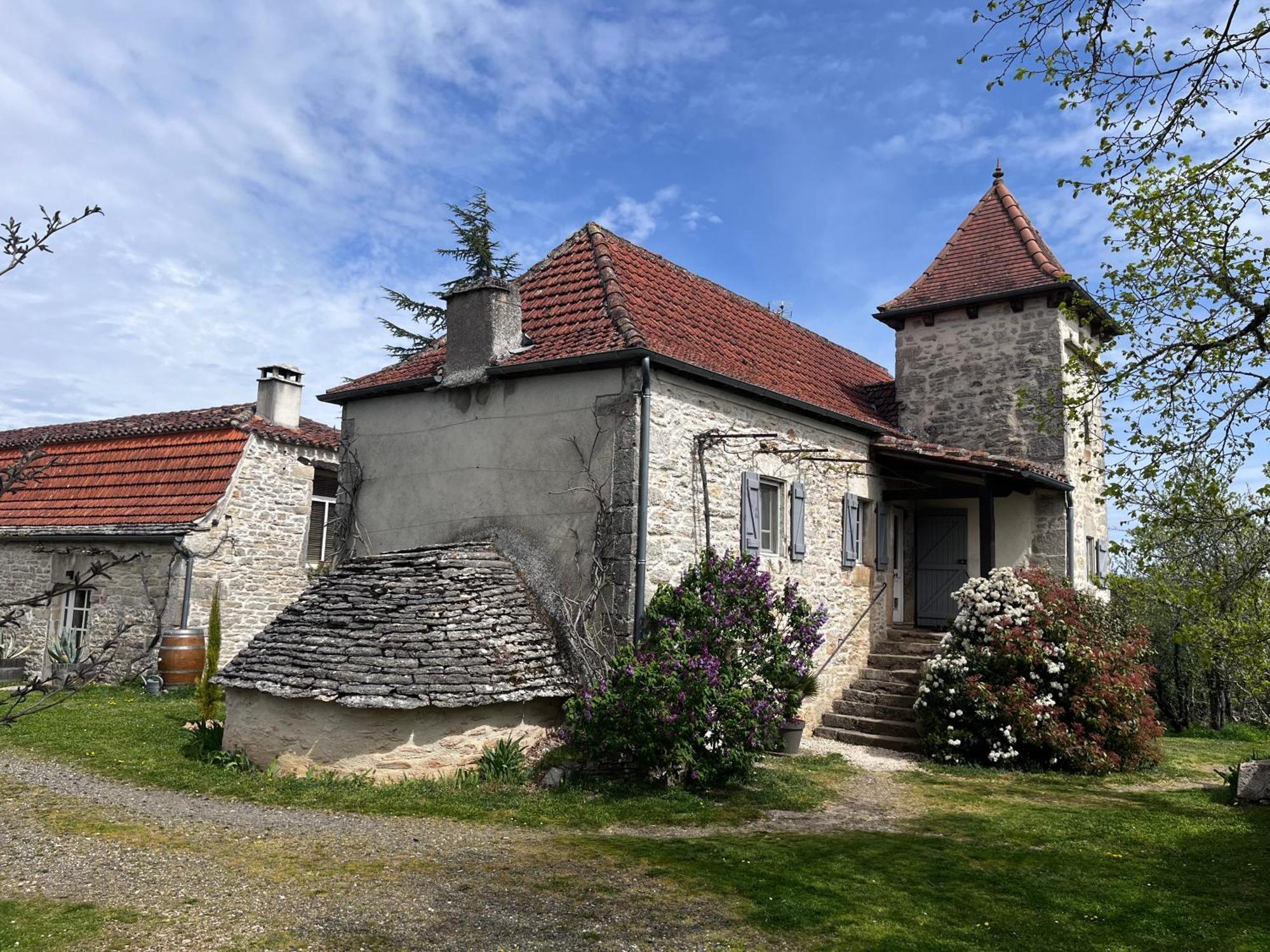 Chambres D'Hotes Pech Blanc Calvignac Buitenkant foto
